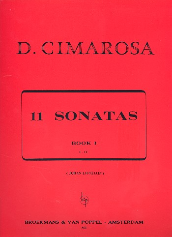 11 Sonatas for piano
