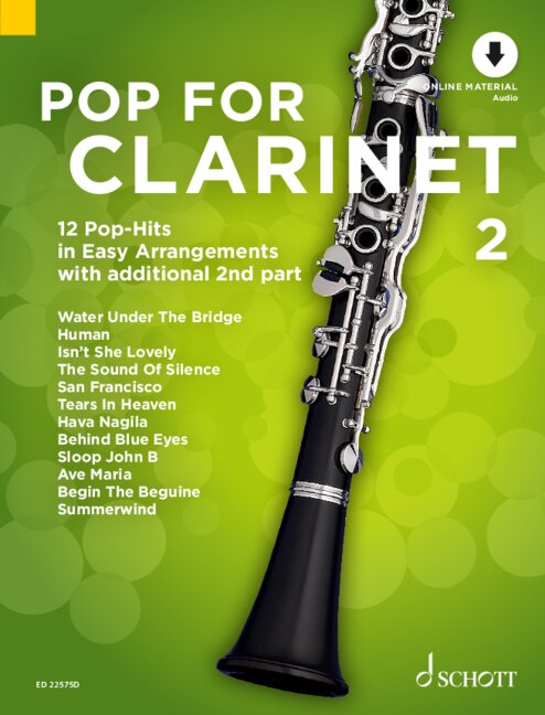Schott Music Pop For Clarinet 2, Fachbücher Von Uwe Bye - Bild 2