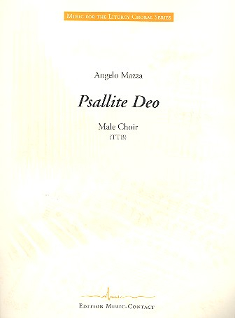 Psallite Deo für Männerchor a cappella