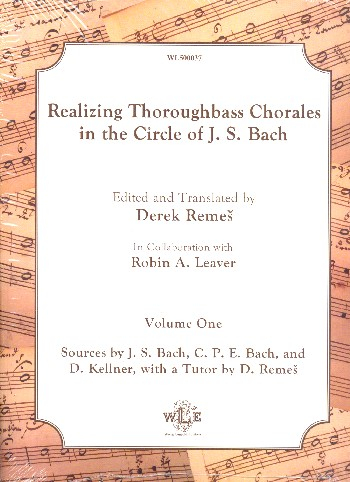 Realizing Thoroughbass Chorales in the Circle of J.S. Bach