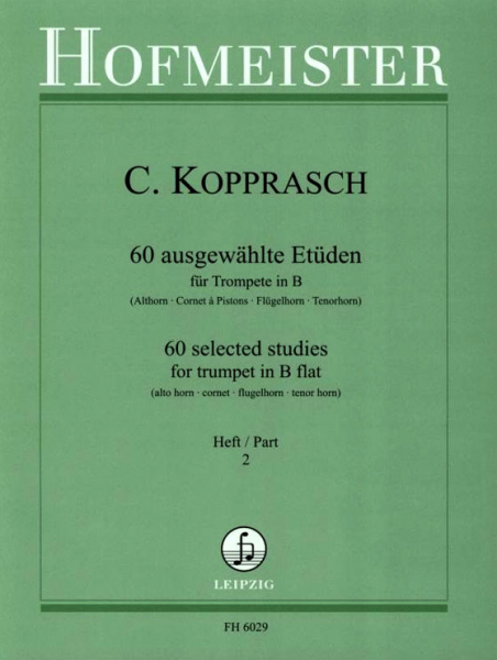 Etüden für Trompete 60 ausgewählte Etüden 2