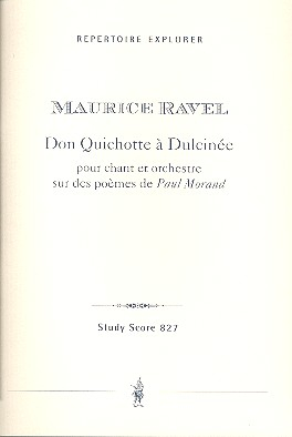 Don Quichotte à Dulcinée pour chant et orchestre
