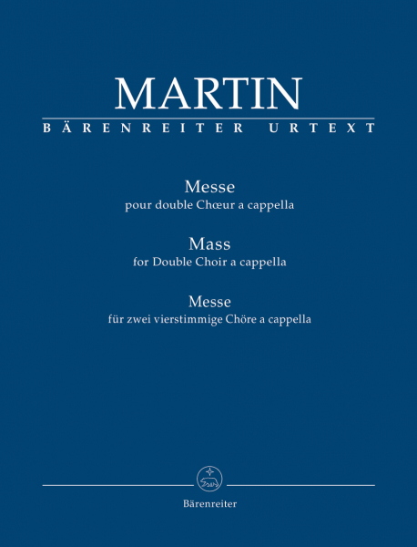 Chorpartitur Messe für zwei vierstimmige Chöre a cappella