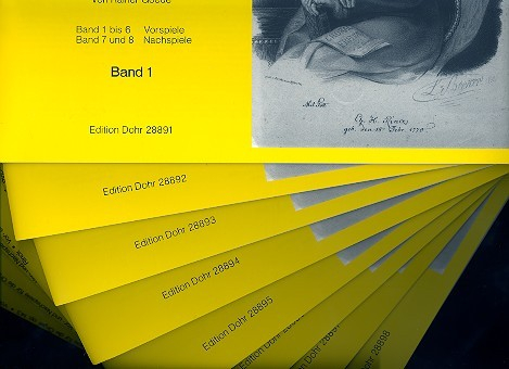 Vor- und Nachspiele op.143 Gesamtpaket (Bände 1-8)
