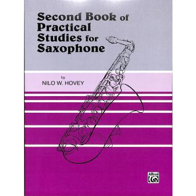 Übungsbuch Second Book of practical Studies for Saxophone