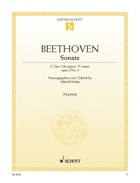 Sonate C-Dur op. 2/3 für Klavier