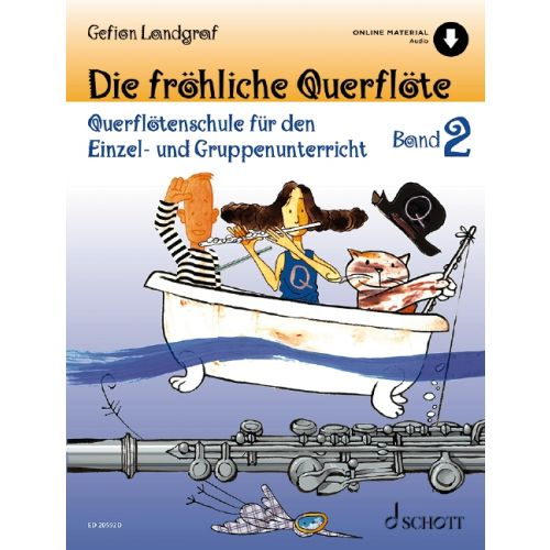 Schule für Querflöte Die fröhliche Querflöte 2