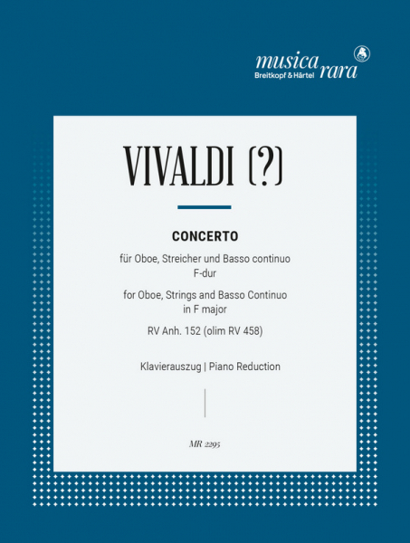 Konzert RV458 für Oboe, Streicher und Bc.