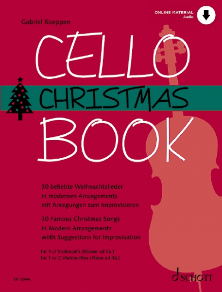 Weihnachtsliedersammlung Cello Christmas Book