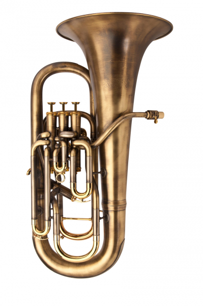 B-Euphonium Adams E1 M Custom 060 Raw Brass