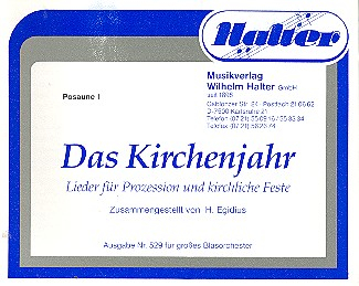 Das Kirchenjahr für Blasorchester