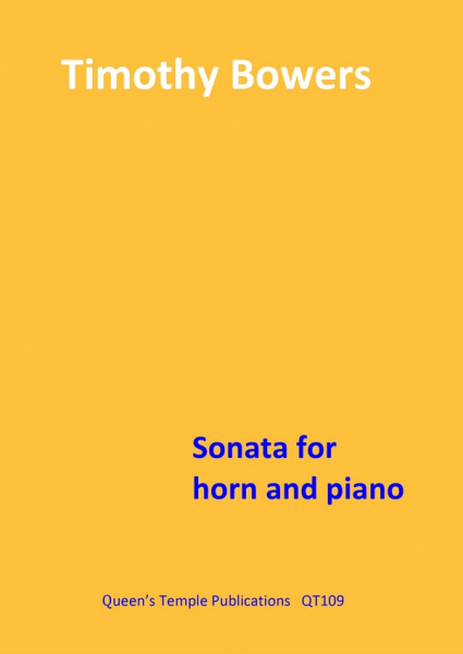 Sonata for horn and piano
