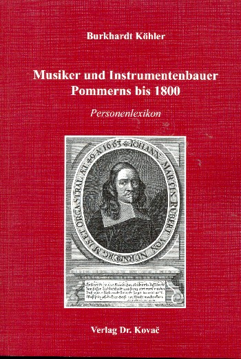 Musiker und Instrumentenbauer Pommerns bis 1800 Personenlexikon