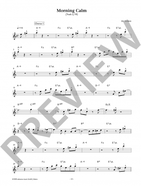 Übungsbuch Saxopophon Easy Jazz Conception