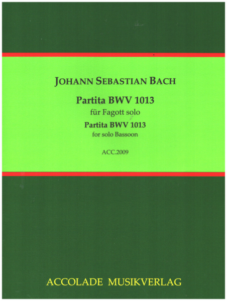 Partita d-Moll BWV1013 für Fagott solo
