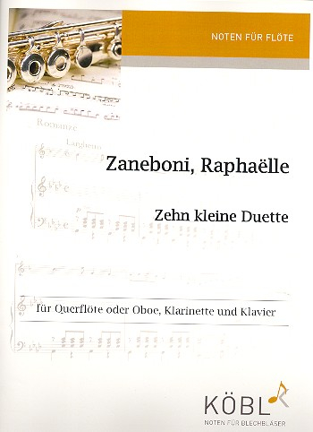 10 kleine Duette für Flöte (Oboe), Klarinette und Klavier