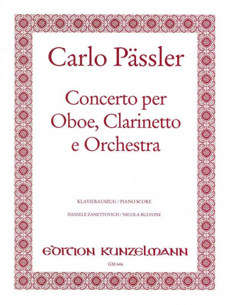 Konzert B-Dur für Oboe, Klarinette und Orchester