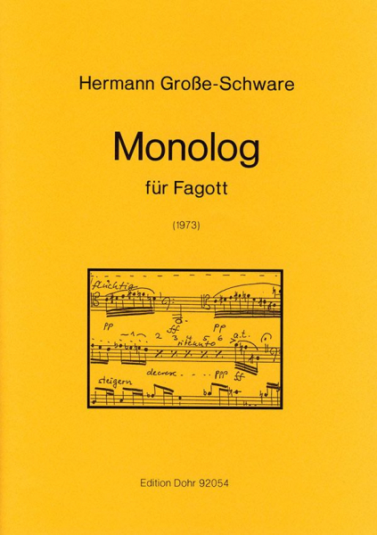 Monolog für Fagott
