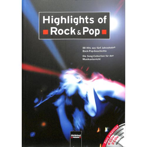 Helbling Verlag Gmbh Gold Liederbuch Highlights Of Rock & Pop
