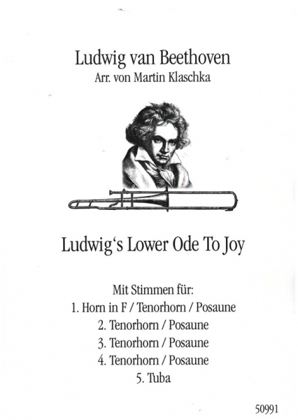 Ludwig&#039;s Lower Ode to Joy für C-, B- und F-Instrumente