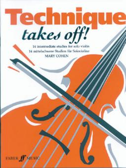 Übungsbuch für Violine Technique Takes Off