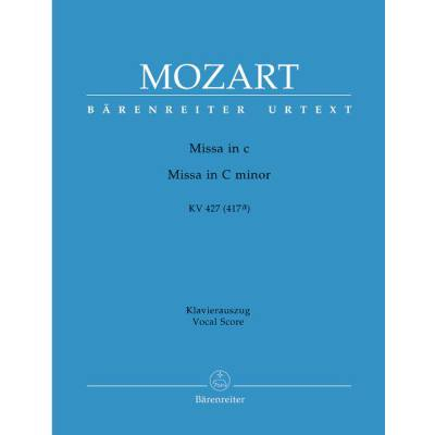 Klavierauszug Missa c-moll KV 427(417A)