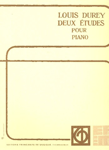 2 etudes pour piano
