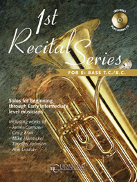 First Recital Series (+CD) for Es Bass Tuba Tc/Bc , Solos for beginning