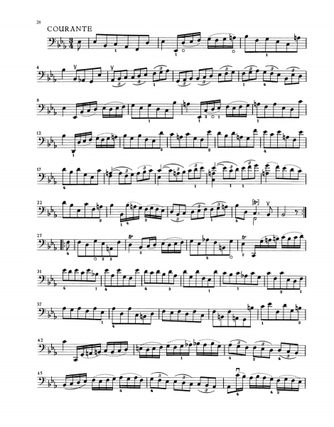 Spielbuch für Violoncello 6 Suiten BWV 1007-1012