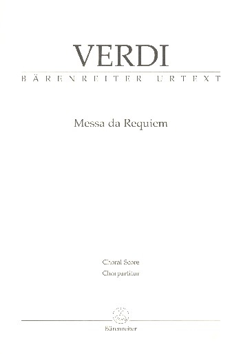 Messa da Requiem für Soli, gem Chor und Orchester
