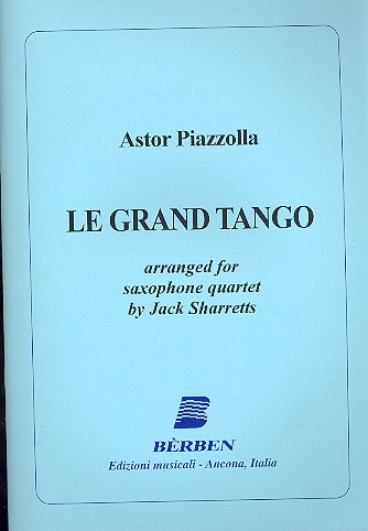 Le Grand Tango für 4 Saxophone
