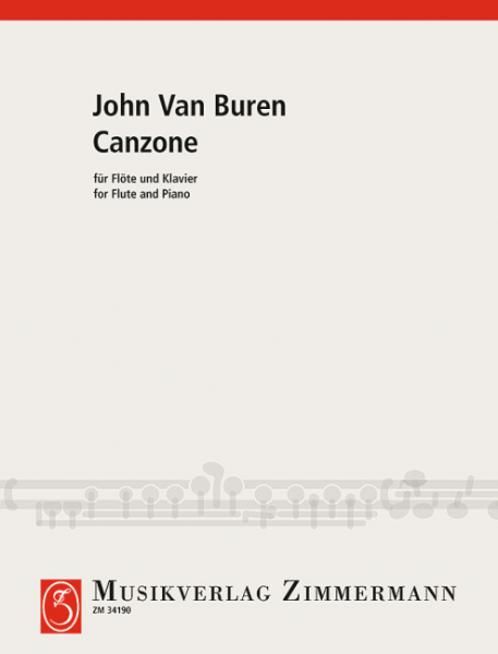 Canzone für Flöte und Klavier