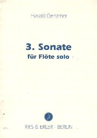 Sonate Nr.3 für Flöte