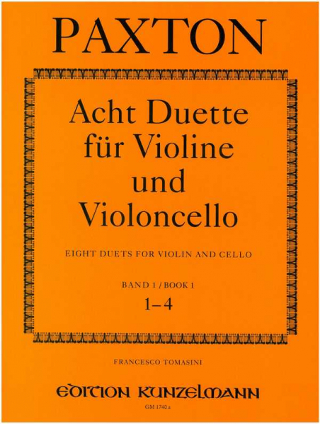 8 Duette Band 1 (Nr.1-4) für Violine und Violoncello