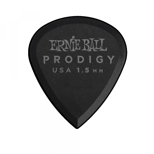 Plektrenpack Ernie Ball Prodigy Mini Black 1,5