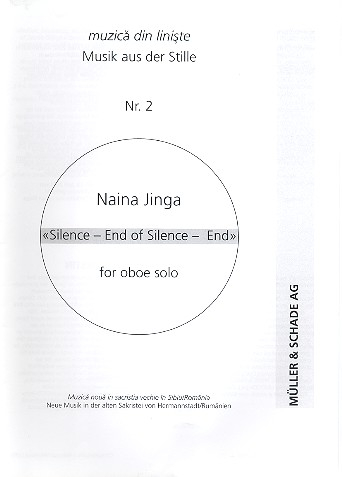 Silence - End of Silence - End für Oboe solo