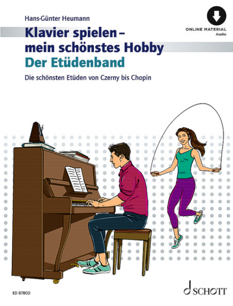 Etüden für Klavier Klavierspielen Mein schönstes Hobby: Der Etüdenband