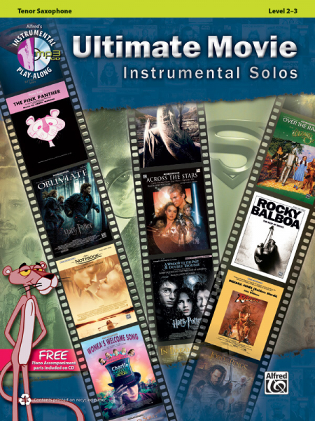 Spielbuch für Tenorsaxophon Ultimate Movie Instrumental Solos