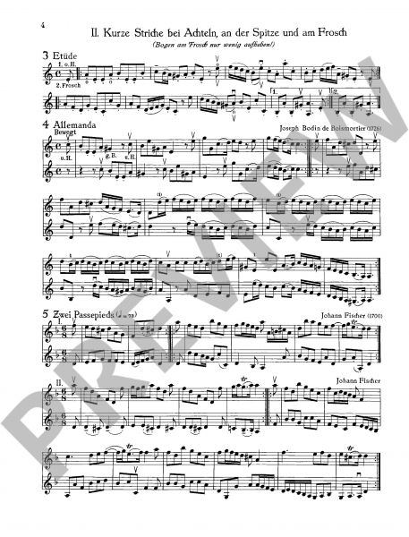 Schule für Violine Das Geigenschulwerk 4 - Erweiterung der Bogen und Fingertechnik