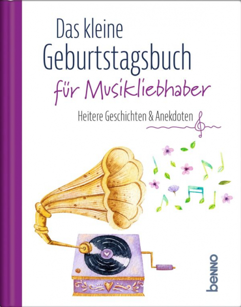 Hardcover Buch Das kleine Geburtstagsbuch für Musikliebhaber