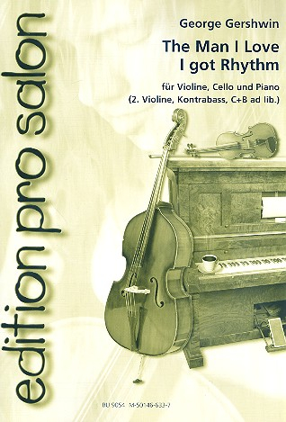 2 Stücke für Violine, Violoncello und Klavier (Violine 2, Kontrabass, C- und B-Stimme ad lib)