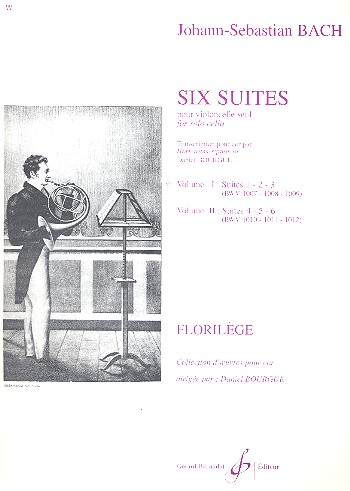 6 Suites vol.1 (nos.1-3) pour violoncelle seul