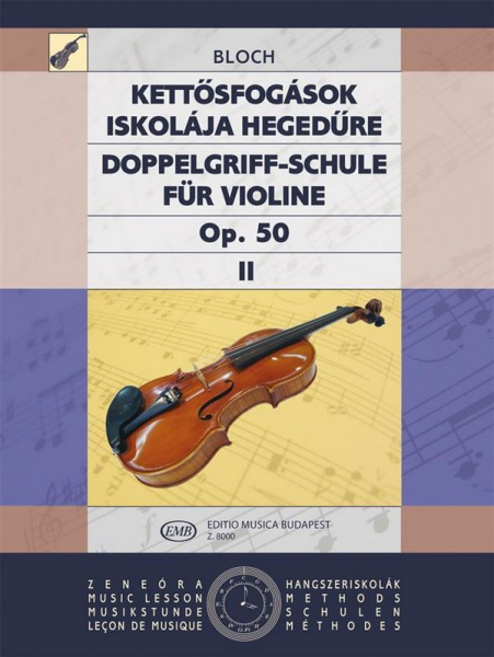 Doppelgriffschule op.50 Band 2 für Violine