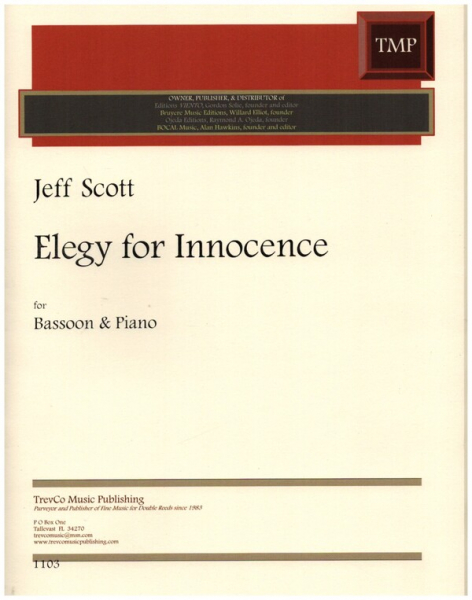 Elegy for Innocence for bassoon and piano