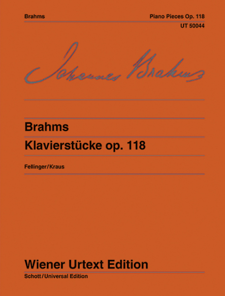 Klavierstücke op.118 für Klavier