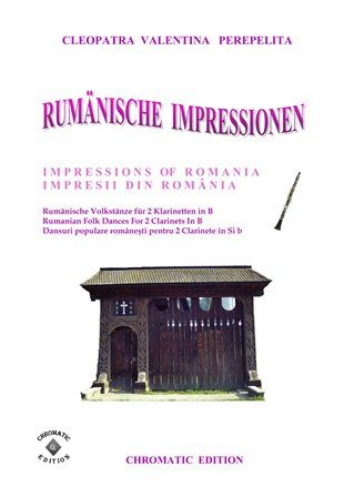 Rumänische Impressionen für 2 Klarinetten in B Spielpartitur