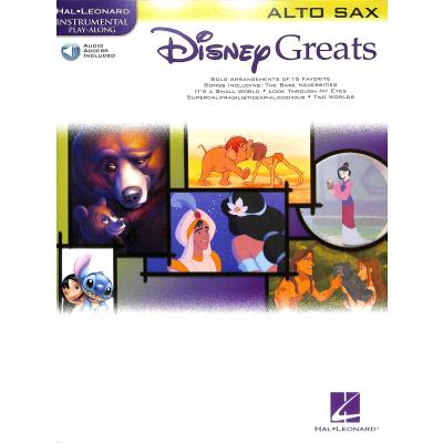 Spielbuch Altsaxophon Disney Greats