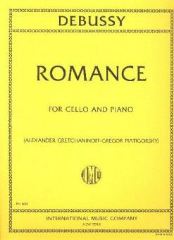 Romance for cello and piano
