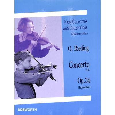 Spielband Violine Concertino G-Dur op. 34
