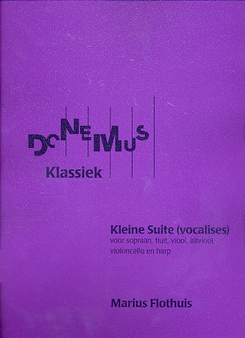 Kleine Suite (Vocalises) op.47a (1952/1995) für Sopran, Flöte, Streichtrio und Harfe